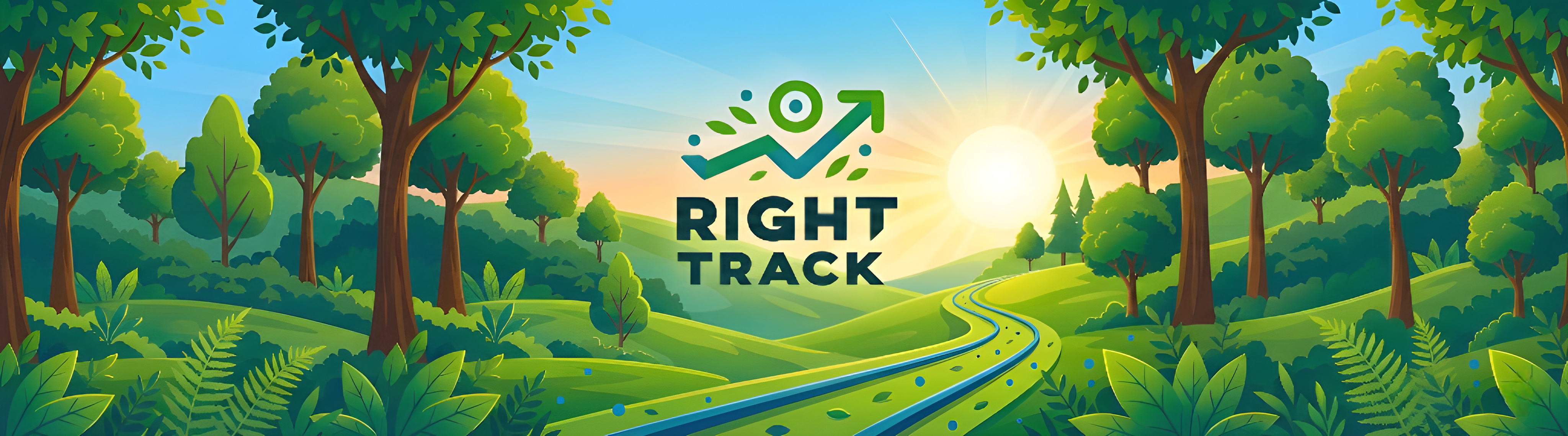Right Track Banner